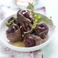 Brochettes de magret de canard aux cerises ©JC Amiel