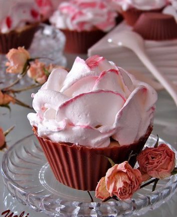 Un gâteau comme une rose