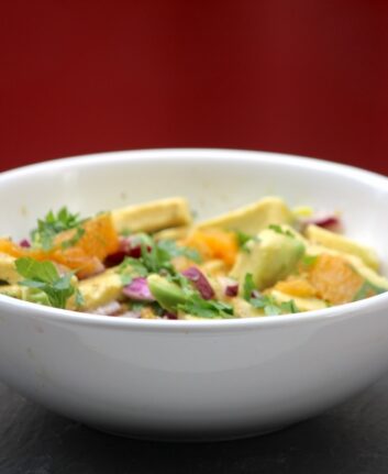 Salade d'avocat aux agrumes