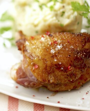 Suprême de poulet au FLoc de Gascogne