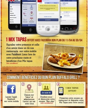 Bufallo Grill Facebook Bon Plan
