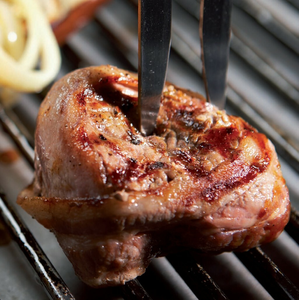 Collier d'agneau grillé