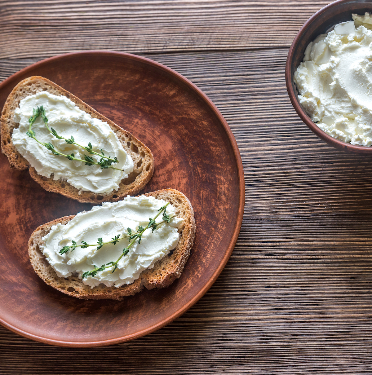 Tartines de Philadelphia ©Alexander Prokopenko shutterstock