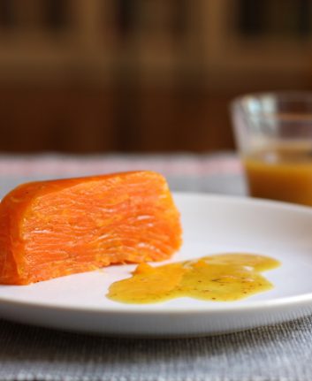 Terrine de carottes à l'orange de Michel Guérard
