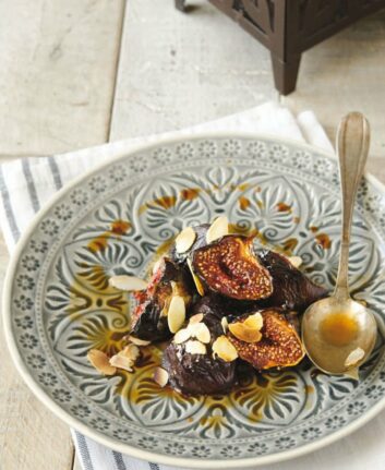 Figues flambées au pastis