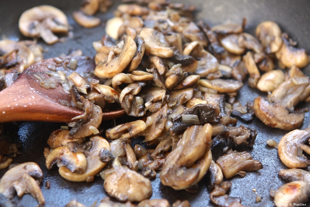 Champignons cuits