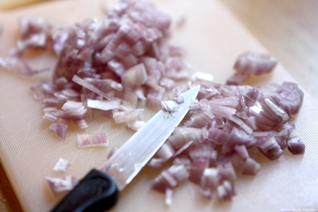 Dés d'oignons