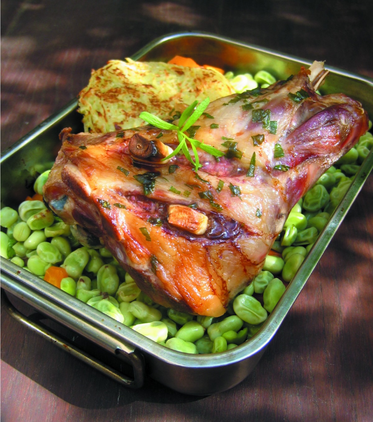 Épaule d'agneau à l'estragon