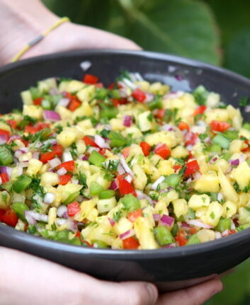 Salsa à l'ananas