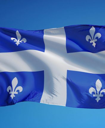 Drapeau Québec ©railway fx shutterstock