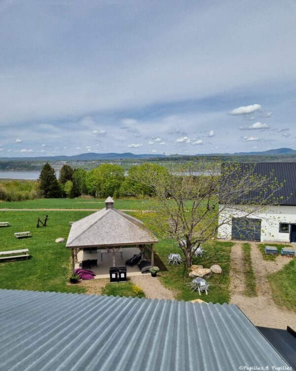 Vue depuis la terrasse
