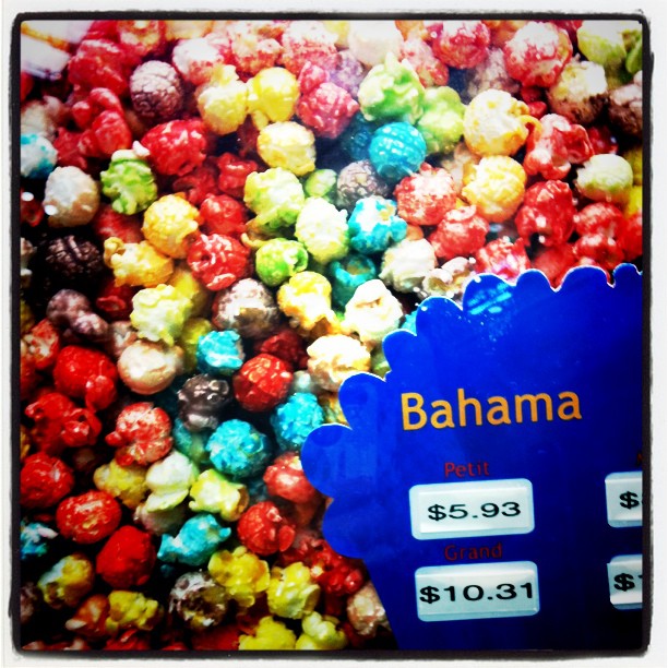 Popcorn saveur Bahama