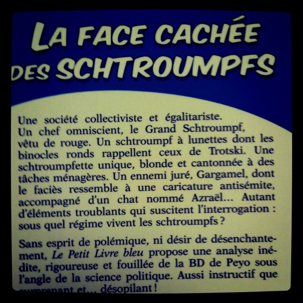 La face cachées des Schtroumpfs
