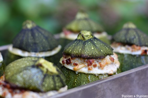 Courgettes farcies à l'italienne