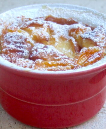 Mini clafoutis aux nectarines