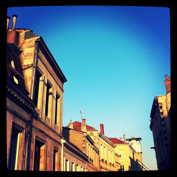 Grand beau temps ce matin à Bordeaux ! Bonne journée