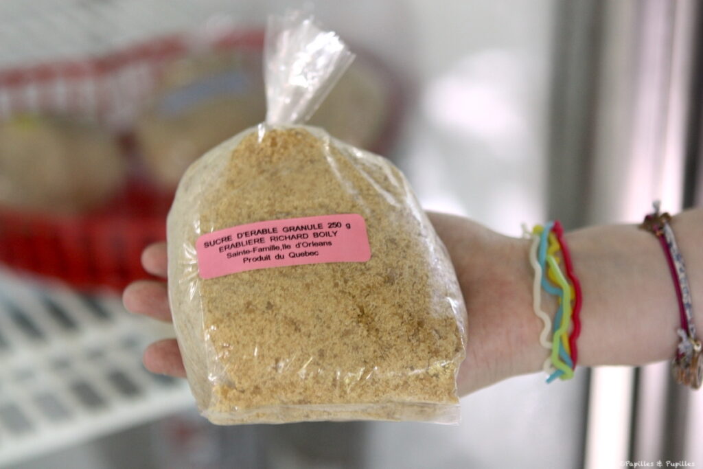Sucre d'érable