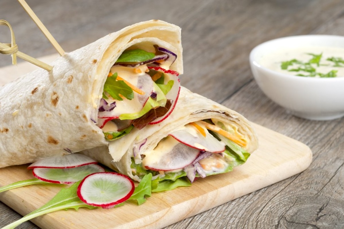 Wraps végétariens