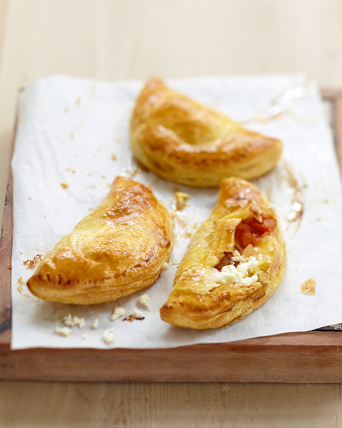 Chaussons au chutney de tomates