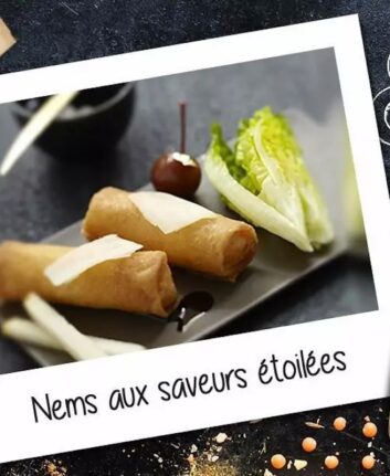 Nems aux saveurs étoilées - Ossay Iraty © PL Viel / V. Drouet / P. Etchebest pour l’AAPrA