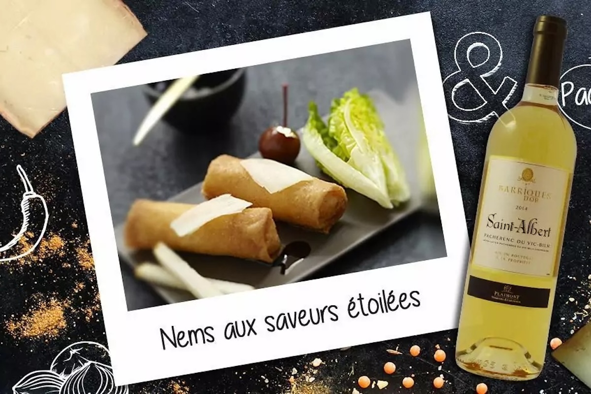 Nems aux saveurs étoilées - Ossay Iraty © PL Viel / V. Drouet / P. Etchebest pour l’AAPrA