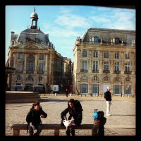 #Bordeaux - place de la Bourse