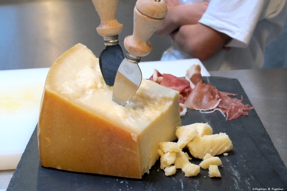 Parmesan et jambon de Parme