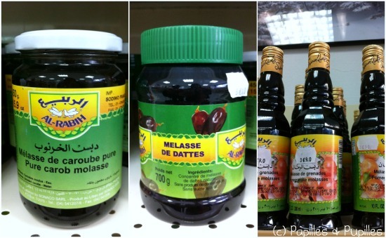 Mélasses caroube, dattes et grenade Mélasses caroube, dattes et grenade