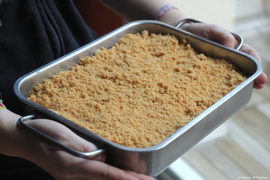 Recouvrez de miettes