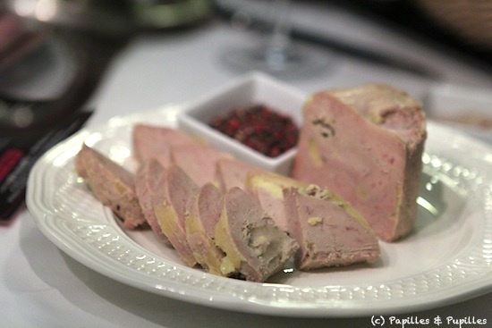 foie gras aux baies roses