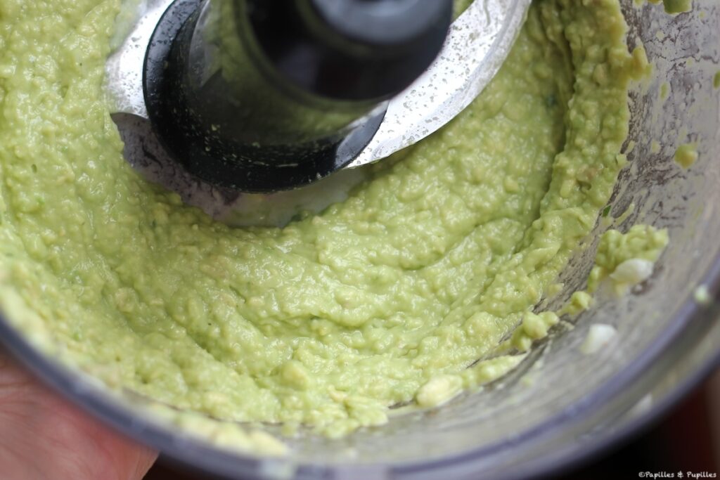 Avocat mixé
