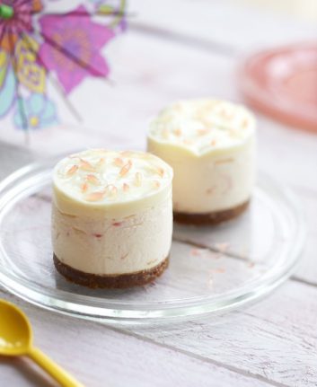 Cheesecake acidulé au pamplemousse ©FDOC