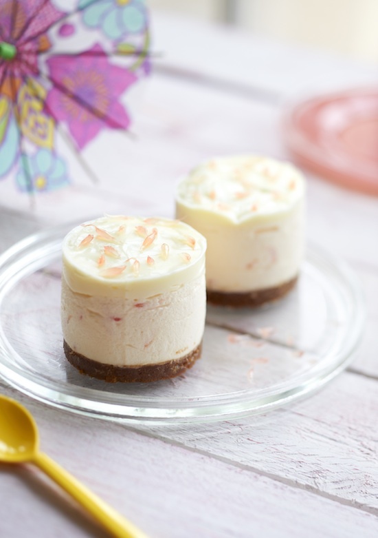 Cheesecake acidulé au pamplemousse ©FDOC