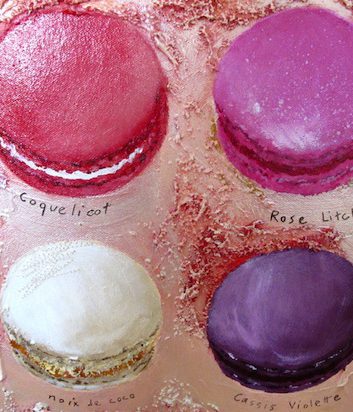 Macarons - Chris Chun - Détail coquelicot rose litchi.jpg