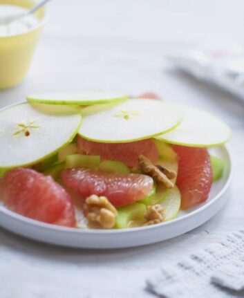 Salade Waldorf au pamplemousse de Floride ©FDOC