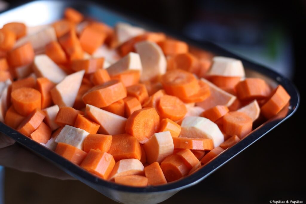 Carottes et patates douces