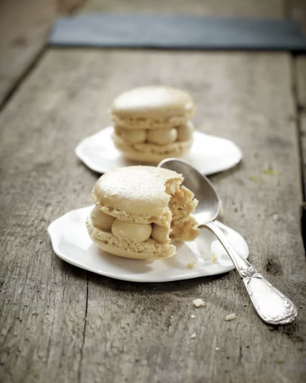 Macarons à la crème de spéculoos