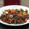 Salade de lentilles aux patates douces