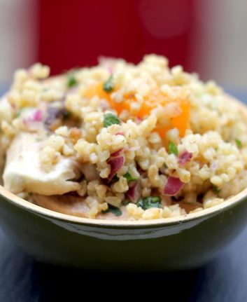 Salade vitaminée façon taboulé hivernal