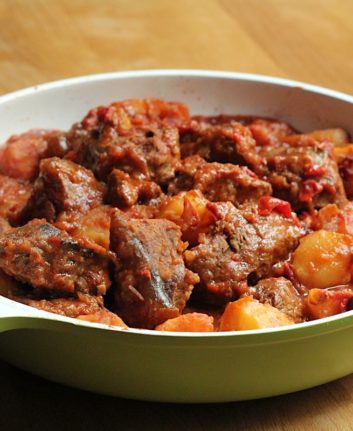 Boeuf mijoté à la mexicaine