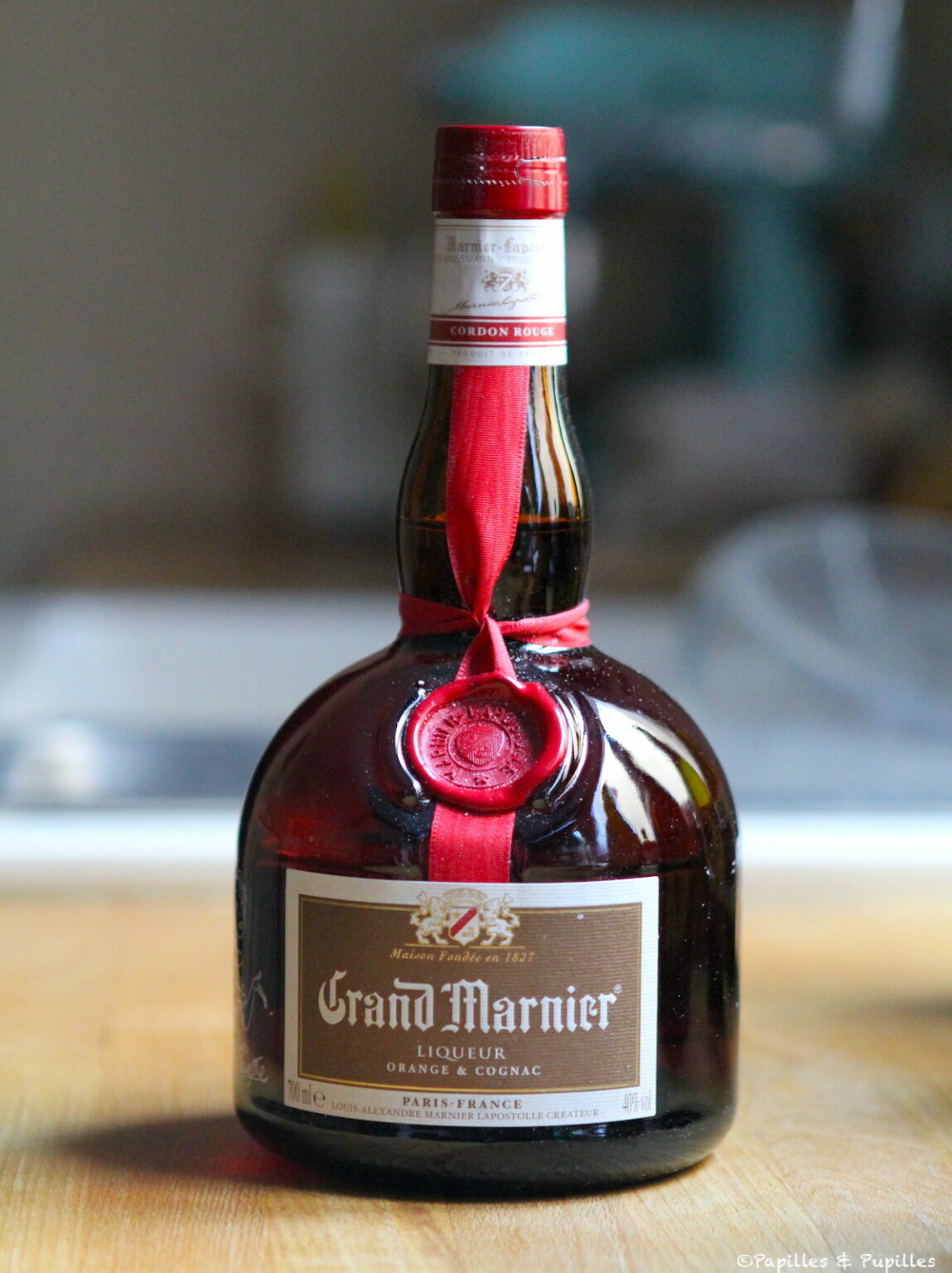 Grand Marnier, un assemblage de liqueur orange et de Cognac