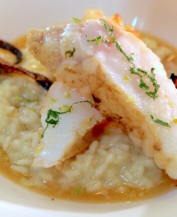 Lotte en risotto