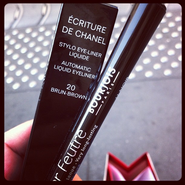 Merci pour les conseils eye liner #Chanel #bourgeois