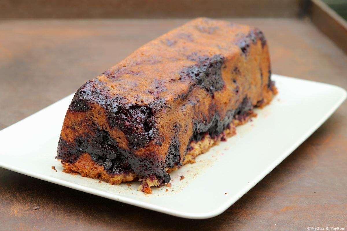 Cake myrtilles menthe citron