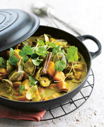Curry de coquillages