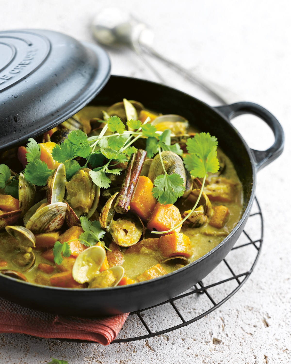 Curry de coquillages