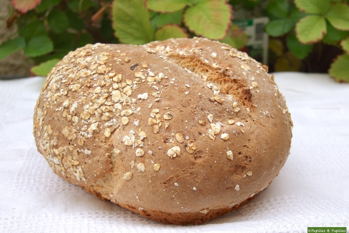 Pain aux flocons d'avoine