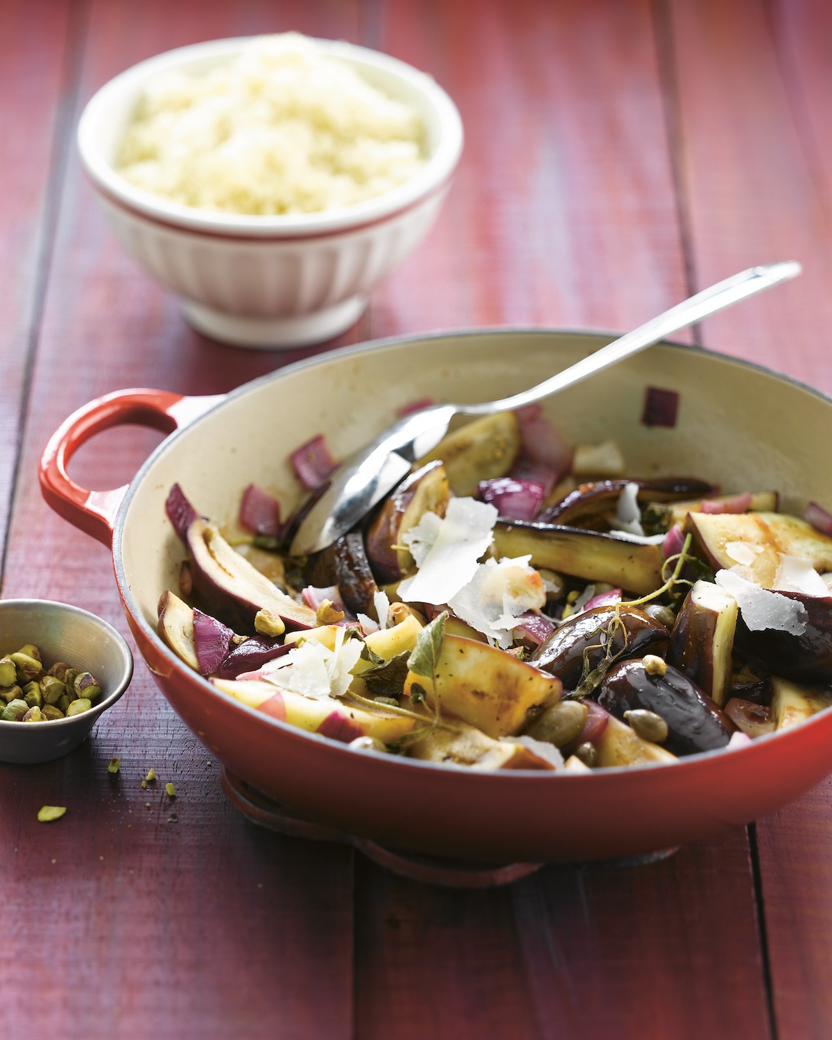 Salsa d'aubergines Salsa d'aubergines ©Le Creuset - Borgerhoff & Lamberigts