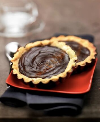 Tartelettes chocolat piment d'Espelette