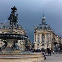 Ciel d'orage #bordeaux Place de la Bourse #nofilter